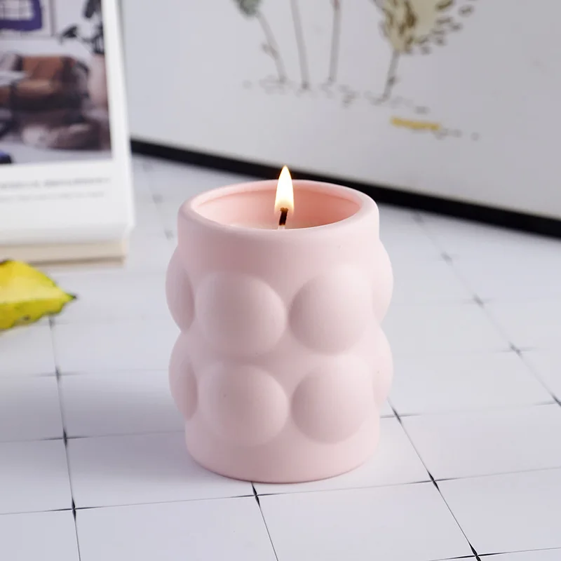 Luxury ceramic candle vessels lanterns and candle jars wholesale for scents  candle container making
