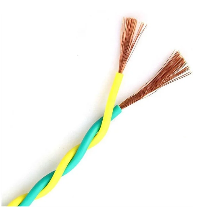 RVS Flexible Twisted Cables 2core 0.75mm 1.5mm 2.5mm Copper Electrical PVC Insulated Wires