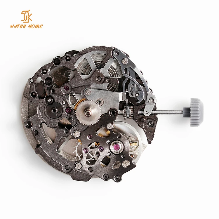 High precision 8215 hollow color modified movement five-position white balance movement automatic watch movement
