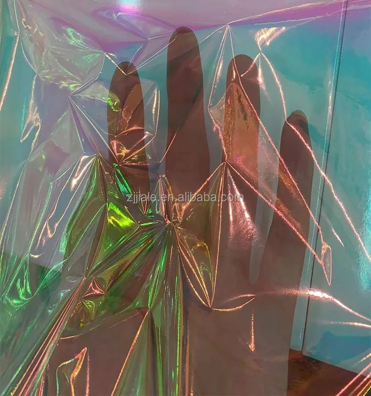 18micronThin Colorful Shining Plastic Film