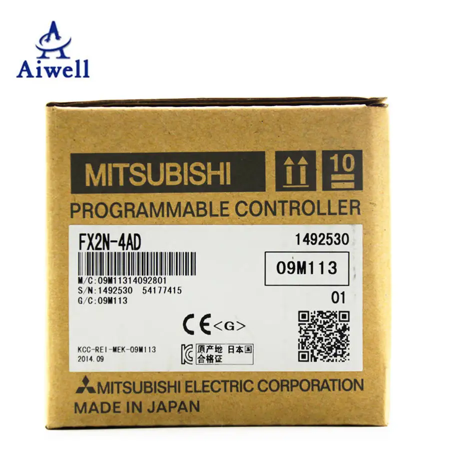 Original FX2N Mitsubishi CNC PLC Controller FX2N4AD FX2N-4AD