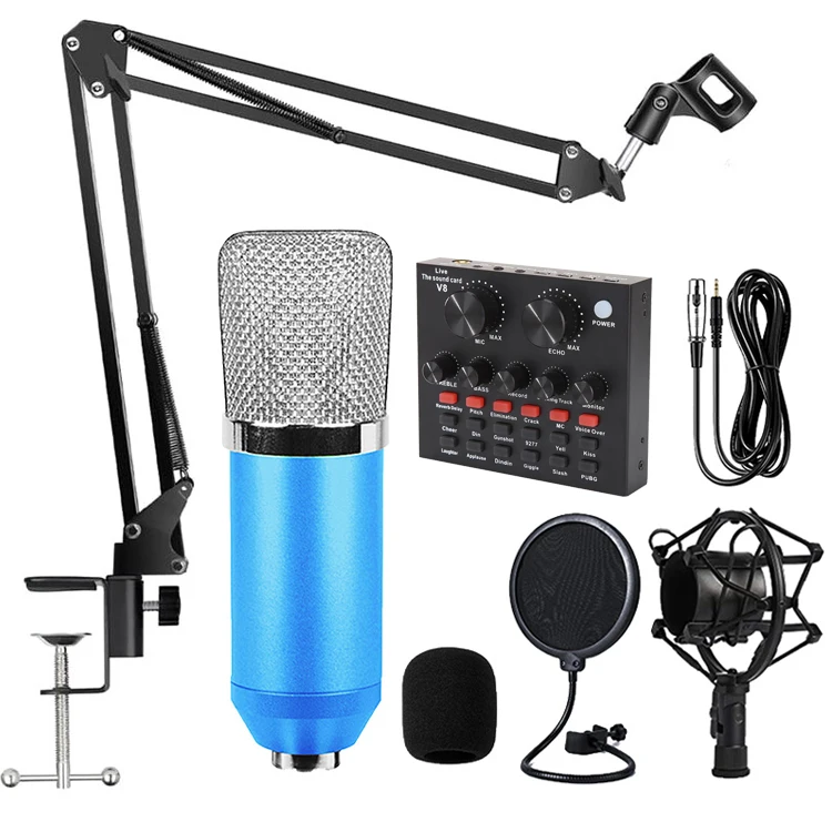 Professional3.5mm home studio recording microphone equipment  karaoke microphone