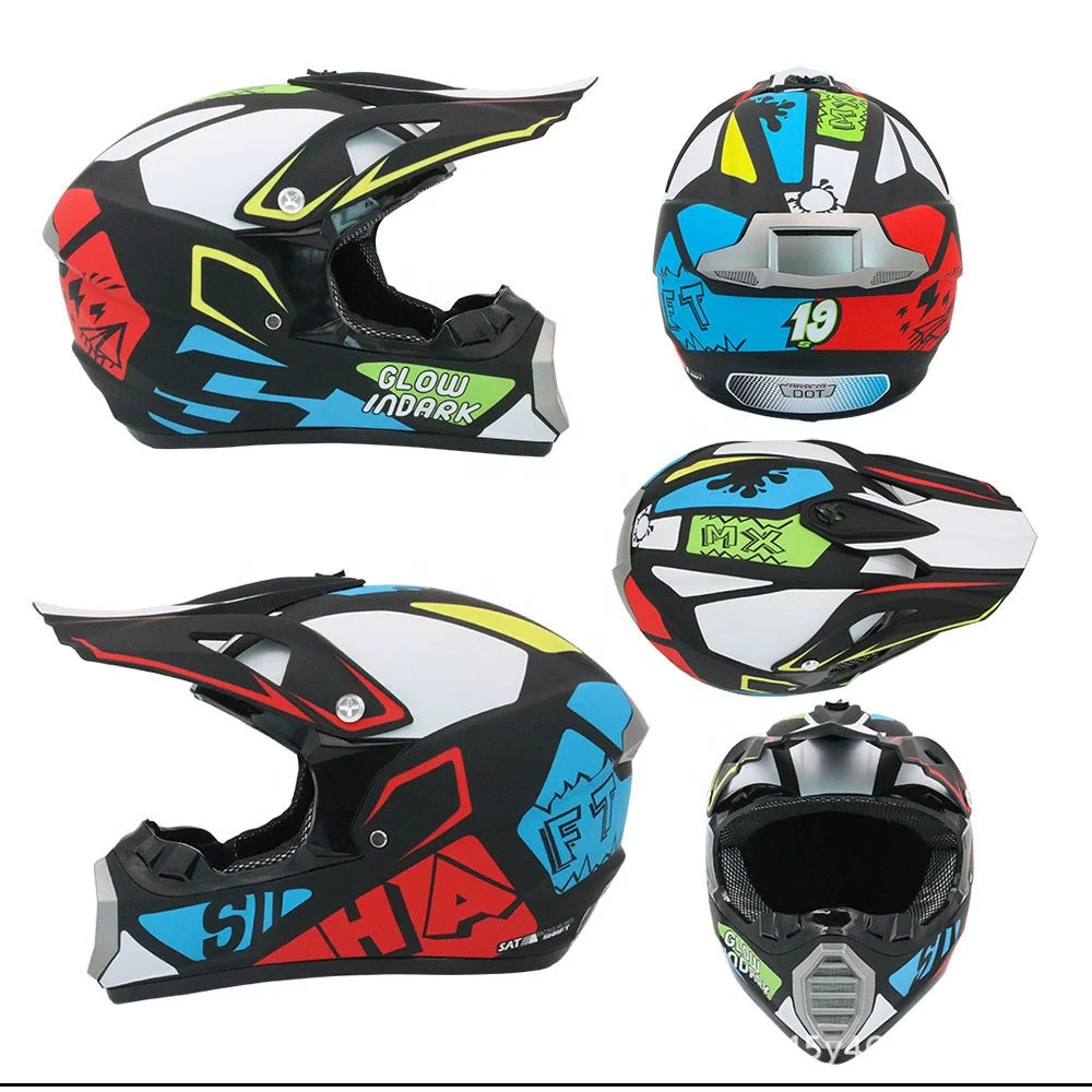 Motorbike Retro Off Road Black Classic Modular Abs Riding Vintage Wholesale Full Face Bike Motorcycle Helmet For Agv Scooter