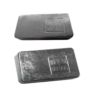 Indium Price 1kg Indium Metal Indium Ingot 4n5