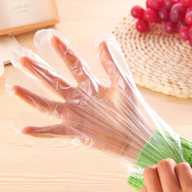 
Plastic Gloves Food Grade PE Gloves Made In China 