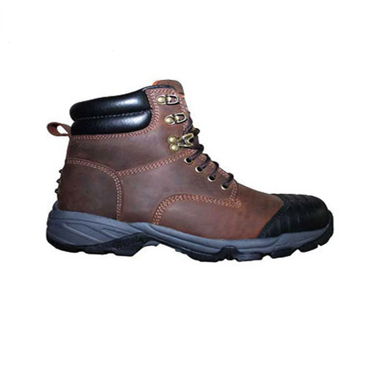 Goodyear Toe Cap Construction Shoes Work Safety Boots Composite Steel Custom Men Leather Unisex OEM Customized Anti American ISO