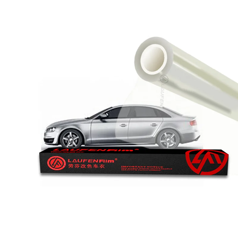 LFFILM paint protection film anti-yellow TPU PPF manufacturers price 6.5~11 mil glossy film TPU PPF for cars