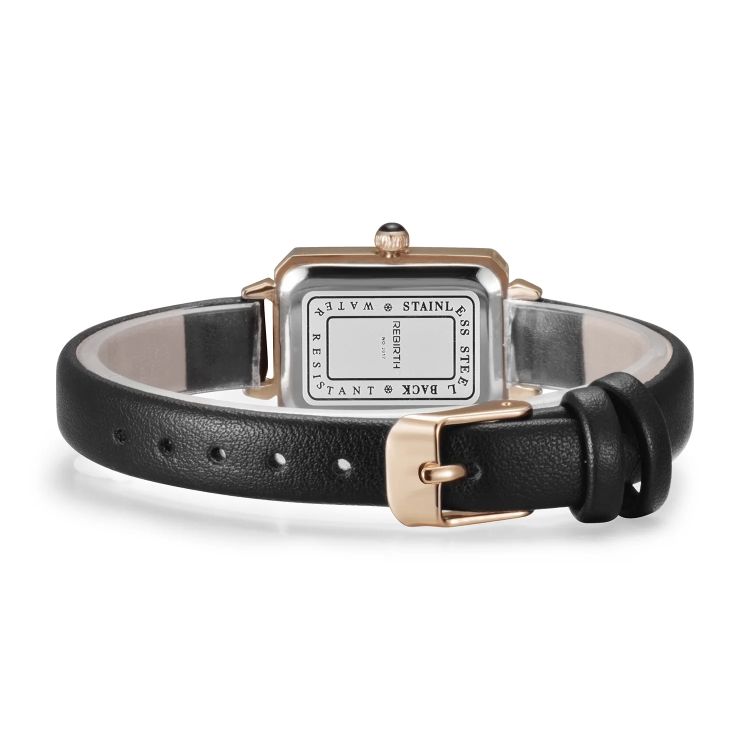 REBIRTH 2017 Hot Sell Fashion Women Silicone Japan Movement Quartz Wrist Watch For Ladies Waterproof Female Clock Women Watches