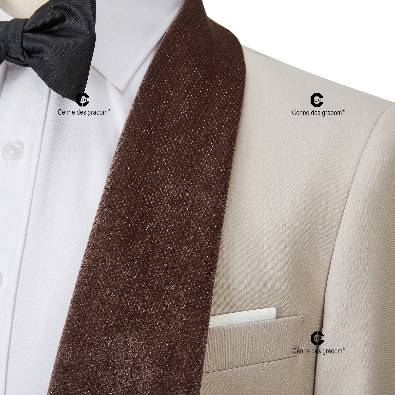 C-D-G Latest Coat Design Men Suits Tailor-Made Tuxedo 3 Pieces Blazers Wedding Party Singer Groom Costume Homme Blue