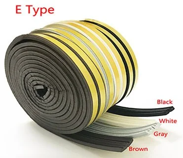 Door and window sealing anti-collision strip Security Door window Weather strip Sealing Strips