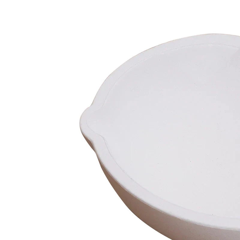 High Quality 100g-10kg jewelry casting melting crucible pot silica quartz crucible for gold silver copper melting