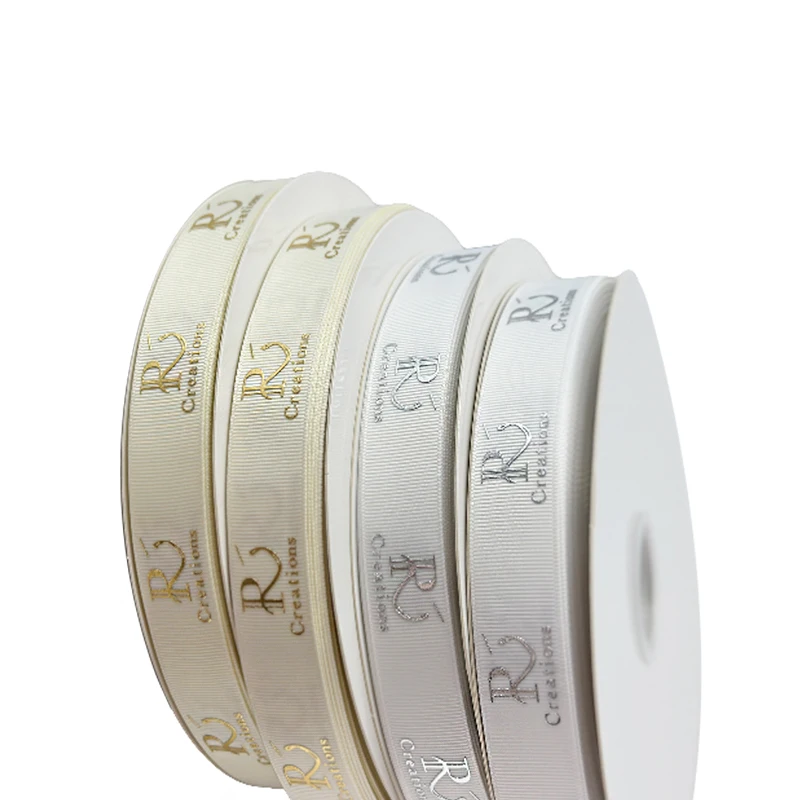 Wholesale custom 3-100mm wide 100% polyester gross grain grosgrain ribbon grosgrain