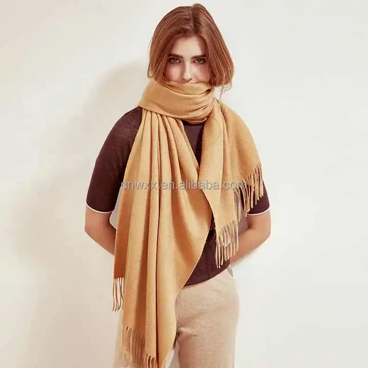 Womens 100%Cashmere Scarf Large Pashmina Shawls and Wraps Light Blanket Scarf for Evening Dress Warm Daily Travel Office