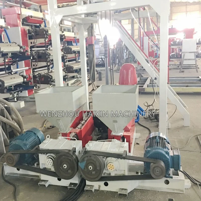 High technology durable double color hdpe blown film extrusion machine