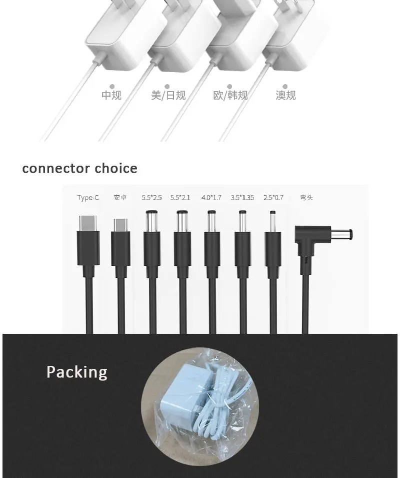12V1A US Power supply (6)