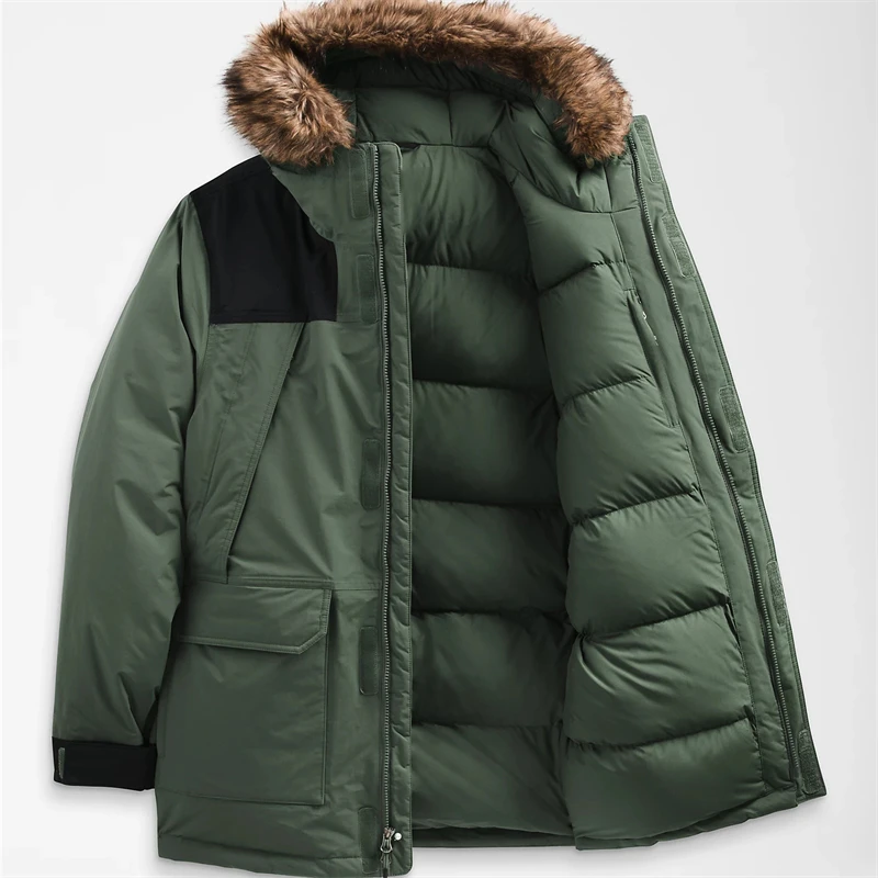 Wholesale Man Padded Down Coats Winter Quilted Thick Casual Cotton Padded Jackets For Men