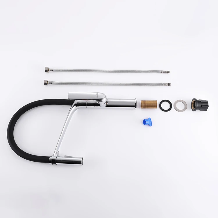 Ares Idealex Brass Universal Tap Swivel Extension Pull out Pull Down Modern Kitchen Faucet Tap