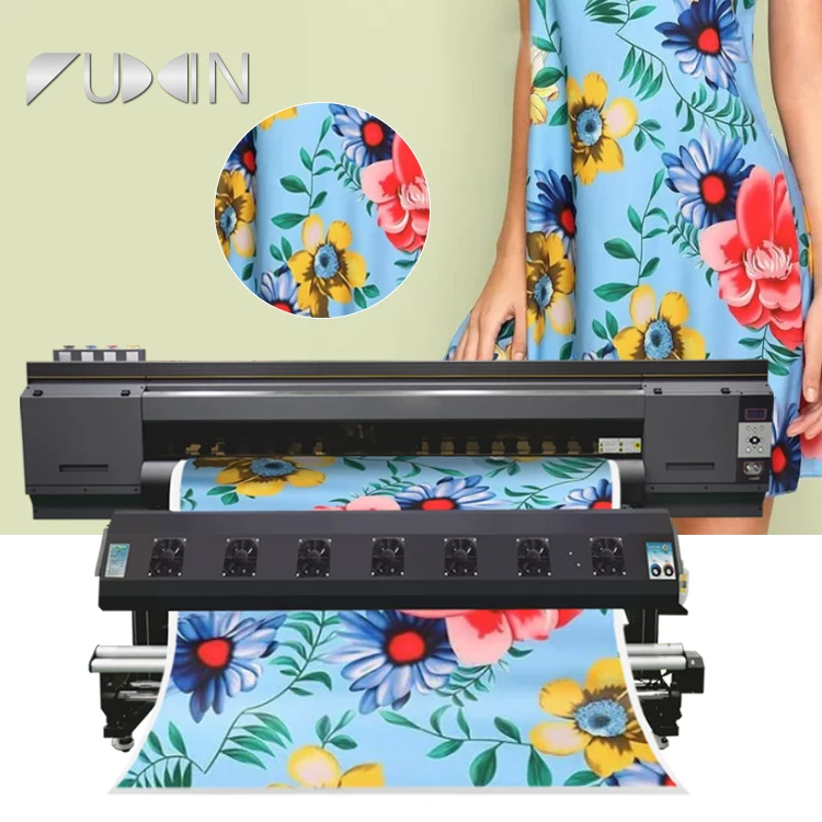 FuXin Large Format 3Pcs I3200/4720 Heads Digital Printing Machine Dye Sublimation Printer