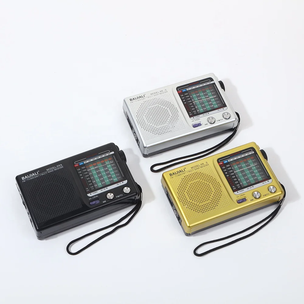 Mini Portable Retro Radio Handheld Digital Fm Music Player Speaker With Fm 530-1600khz Am Wm Sw Multi BandKnstar Kk-9 Fm