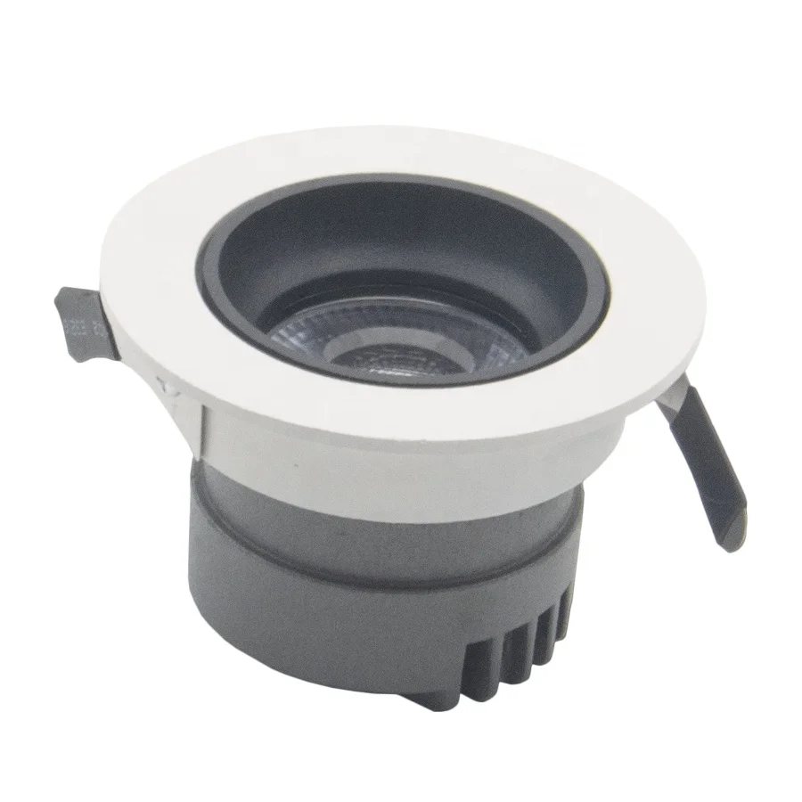 2.5inch cob downlight 24 degree 85mm embedded led Downlight Housing cut out 75mm spotlight