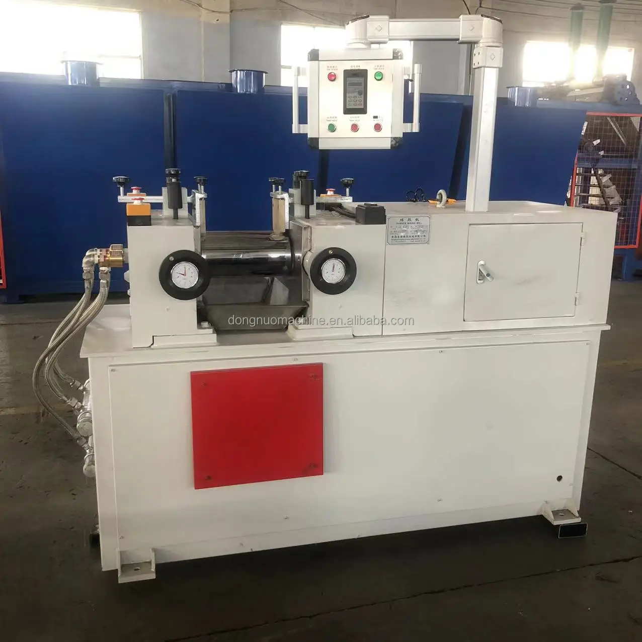 Automatic space saving Open mixing mill / banbury rubber mixer / lab rubber mixing mill for sale