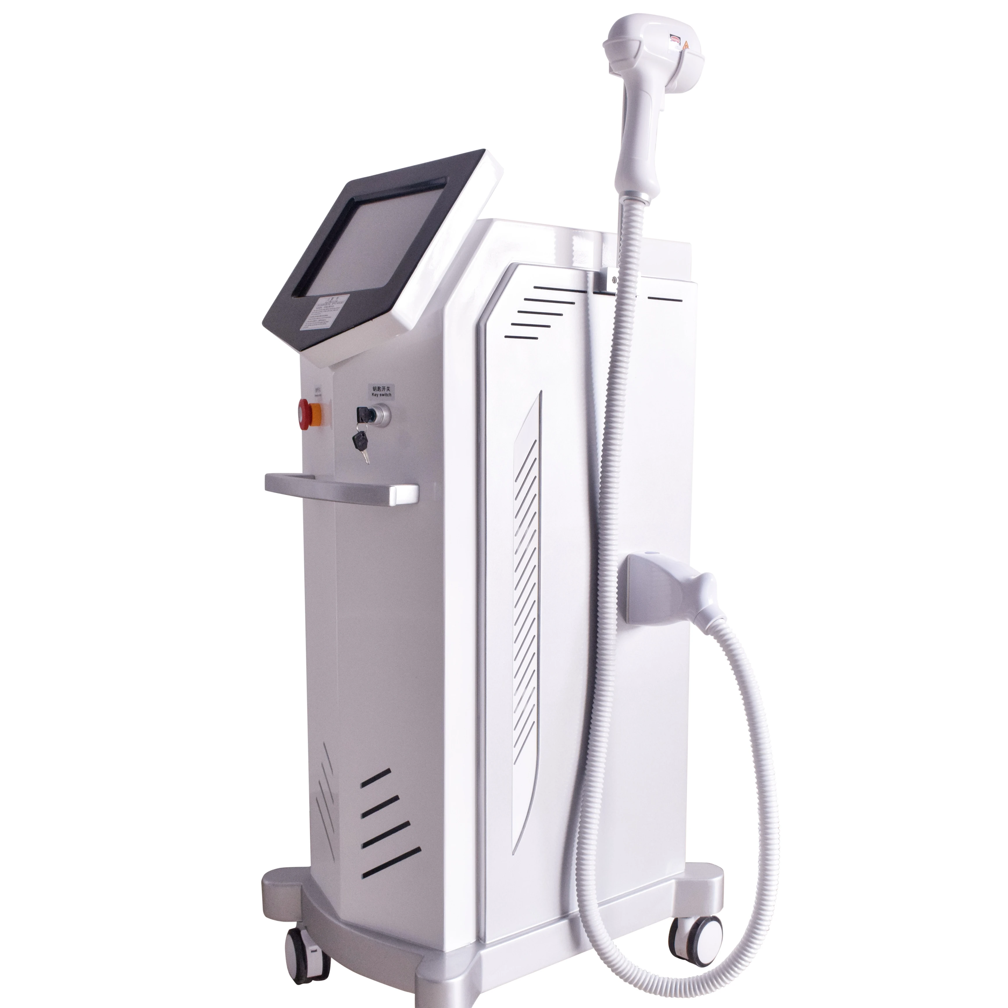 Professional TEC cooling system skin rejuvenation 3 wavelengths 808nm 755nm 1064nm diode laser hair removal machine price
