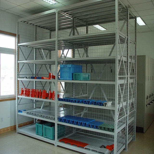 Peterack Multi-Level Medium Duty Rack System Storage Shelves Metal Rack For Warehouse