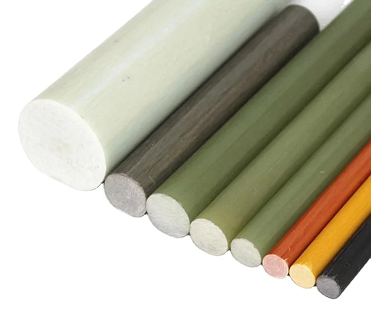 FRP Rod Tubes Factory Price High Performance Good Quality Fiberglass Pultrusion Tomato Stake Fiberglass Reinforce Plastics