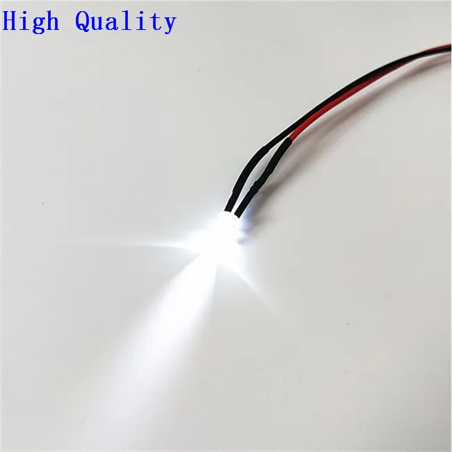  Предварительно Проводные светодиодные Диоды 3 мм 5 flash RGB холодный чистый теплый белый прозрачный объектив 6