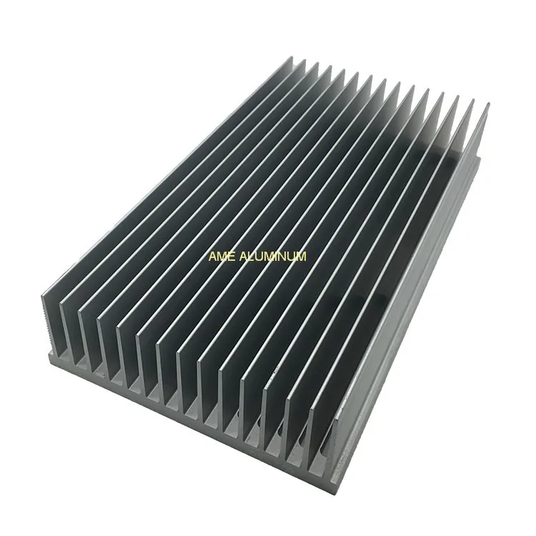 Customized Square Amplifier Heatsink Round Heat Sink Aluminum Radial With CNC Machining Available