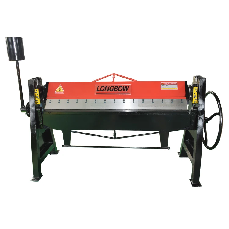 Metal Hand Folding Machine 2mm Aluminum Sheet Manual  bending folding machine  For Sale
