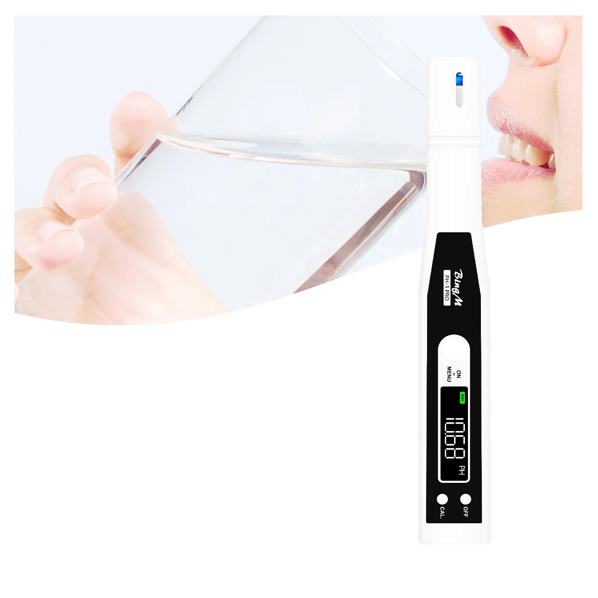 Digital High Precision PH Temperature Multi-parameter water analyzer ph Meter Digital for  Water Hydroponics