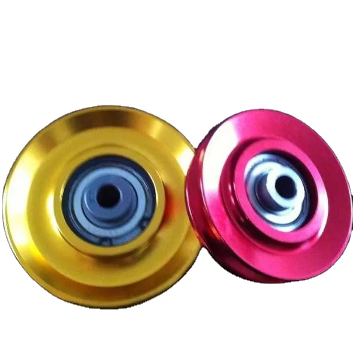 wheel fittings with double bearings with bearing gym pulley spare parts for cable, wire rope pulley
