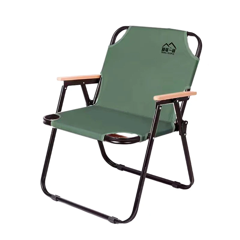 Wholesale  Camping Chairs Folding Portable Picnic Outdoor Chair Camping Aluminum Kermit Chair