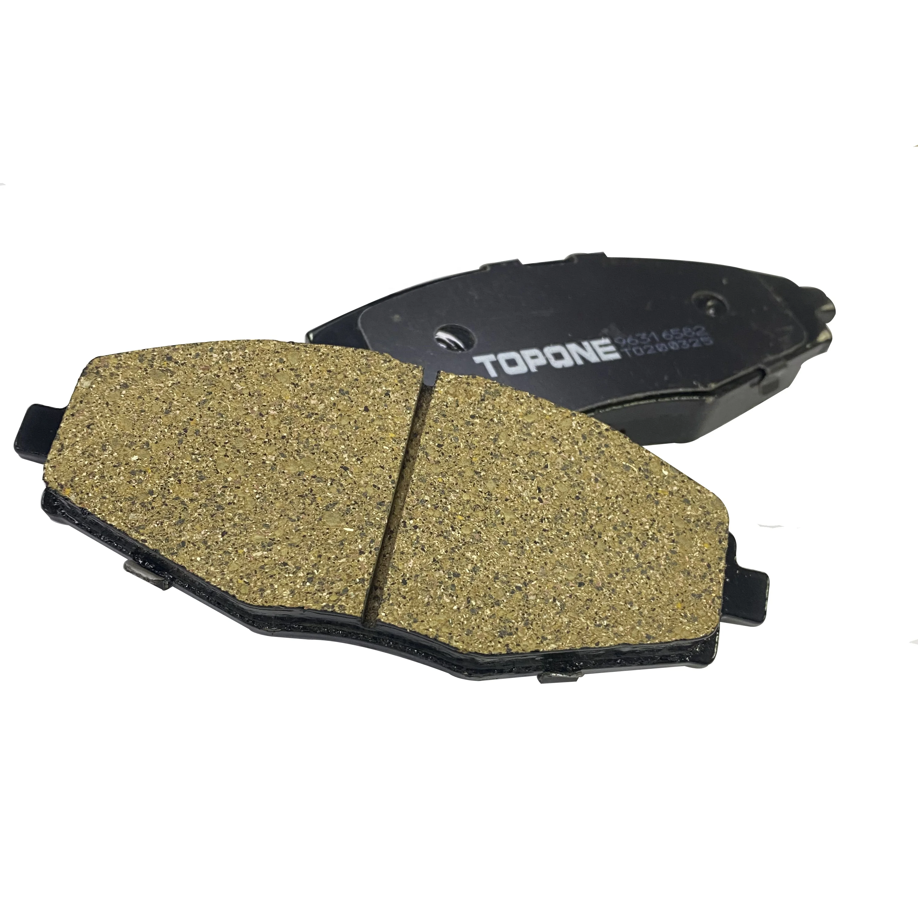 Top One OE Brand Auto Brake pads For Daewoo For Chery D1321 Sp1086 GDB3195 For Chevrolet Brake Pad