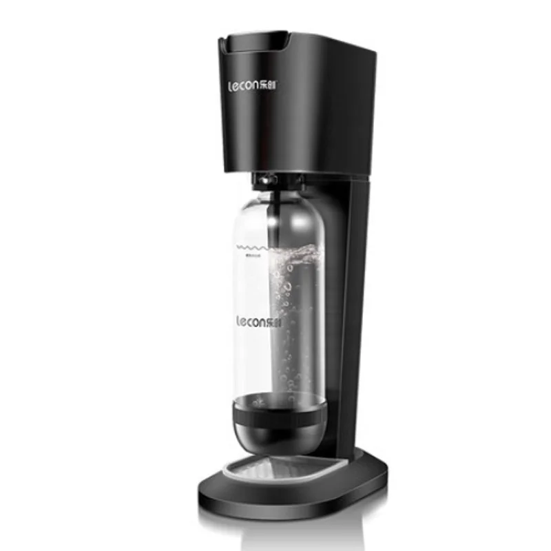 Desktop bar use portable soda and sparkling water maker with CO2 gas cylinder