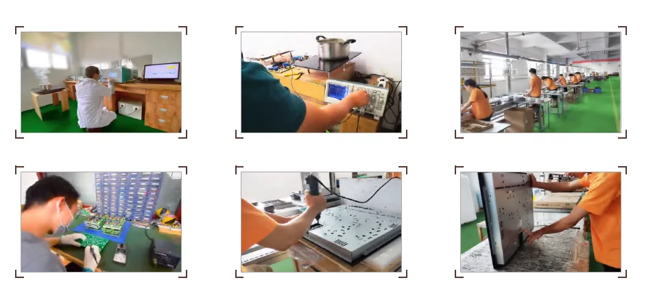 Built-in Kitchen Appliances 2 Burner Glass Panel Induction Electric Cooktop With CE