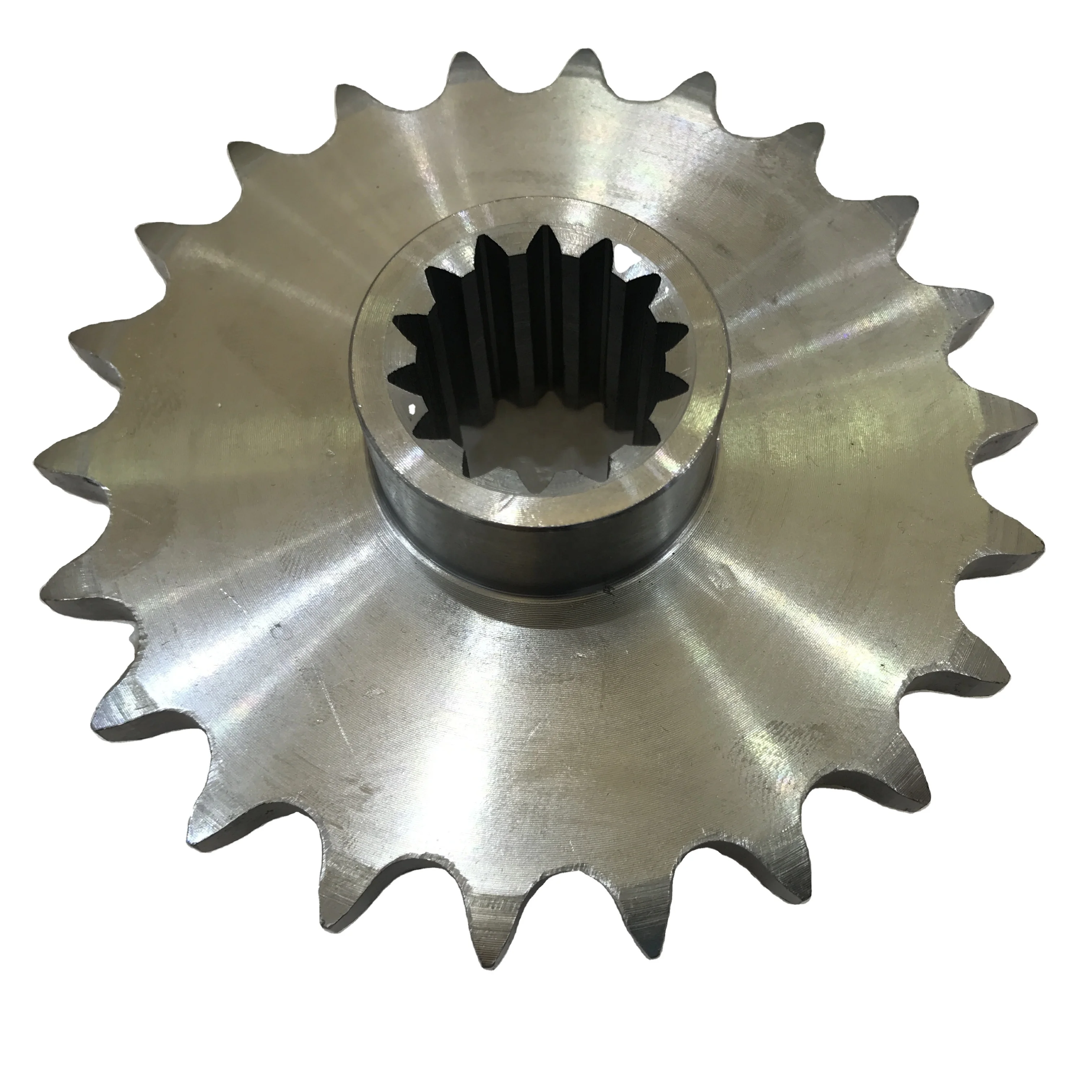 Custom Finished Bore Stainless Steel Idler Transmission Differential Drive Gear Wheel Roller Chain Sprockets
