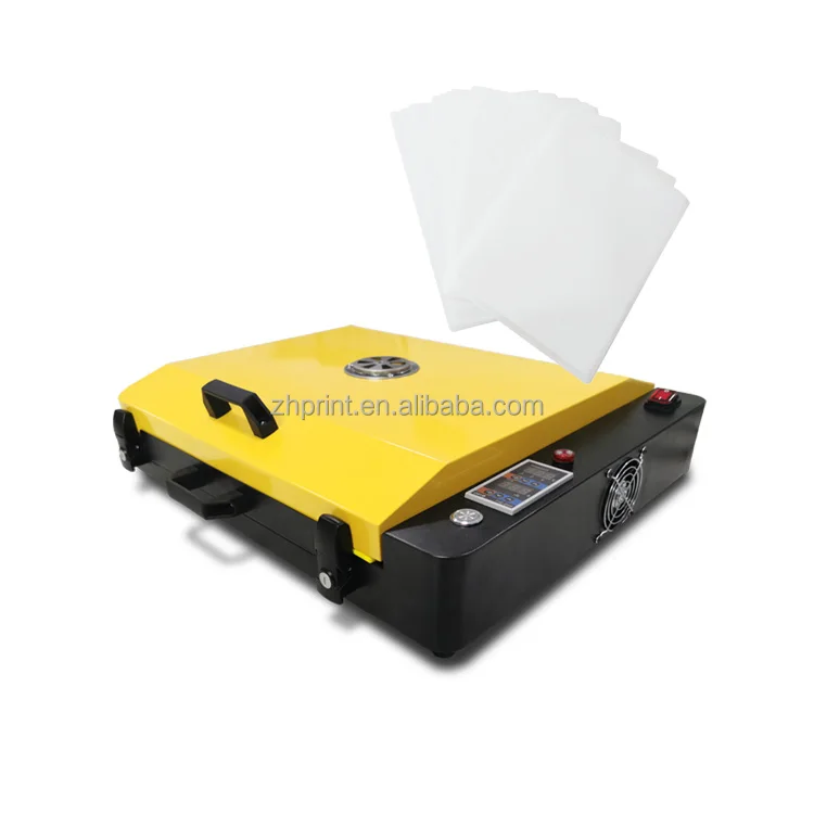 Fast A1 A2 size film a1 dtf dryer oven dtf dryer device hot melt powder heat curing machine dtf drying A2 cure oven