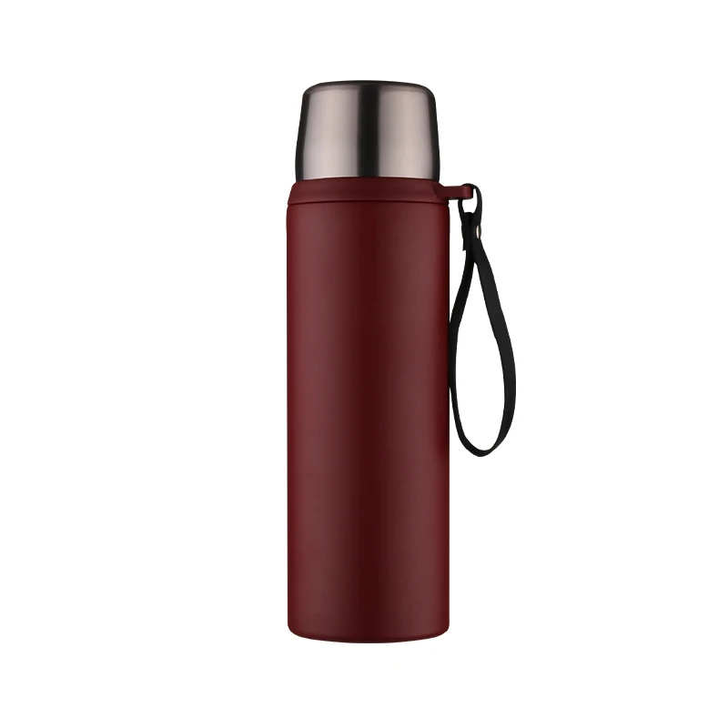 German double vacuum thermos 304 stainless steel men and women high appearance level black 500ml gift box