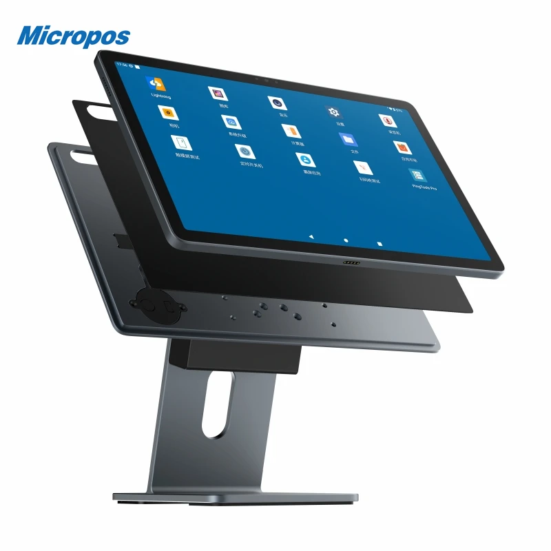 Кассовый аппарат все в одном ресторане портативный android pos системы машина