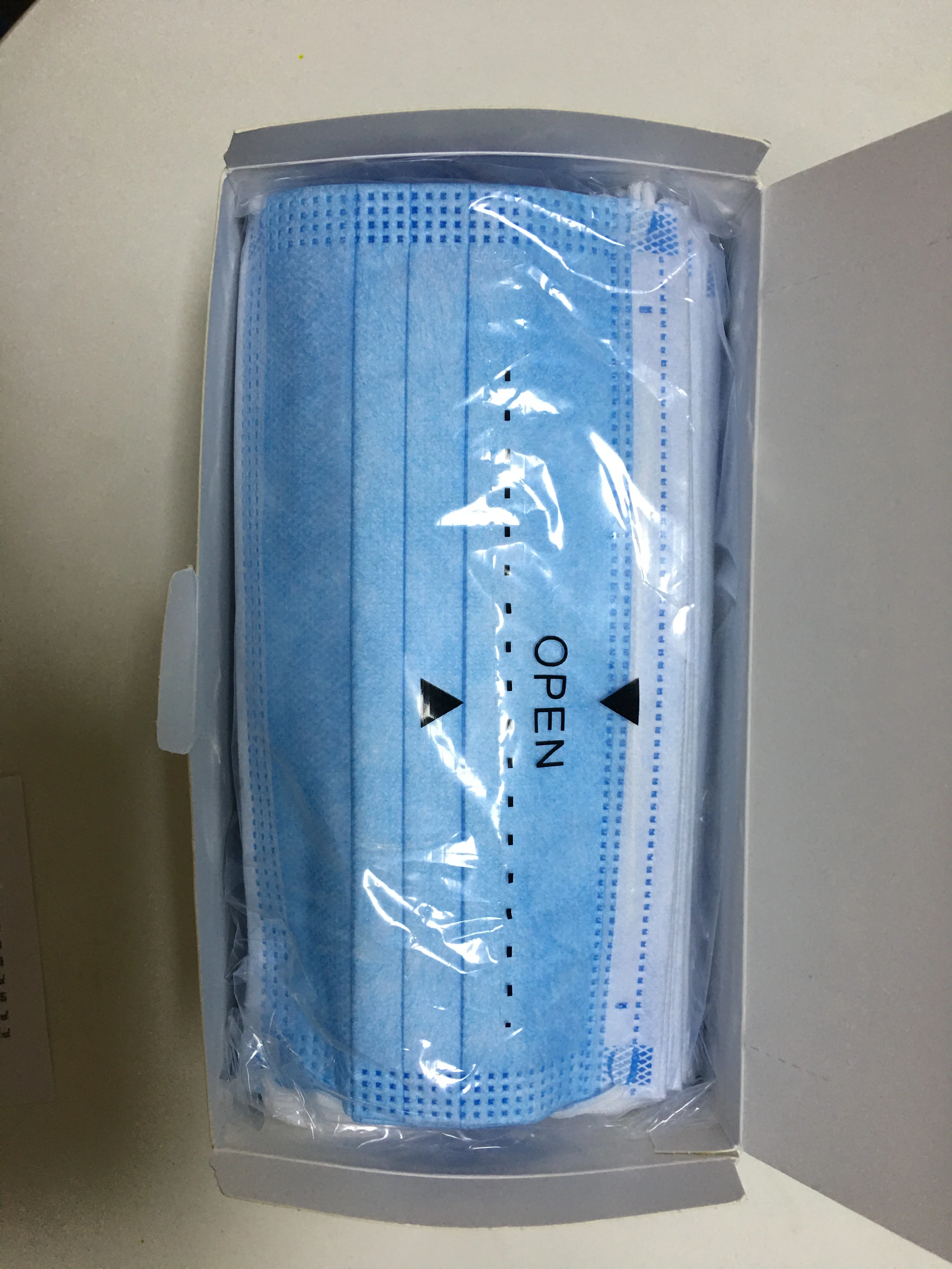 Disposable 3 Ply Non-woven Medical Face Mask