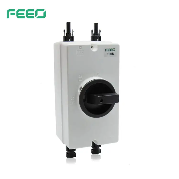  Водонепроницаемый изоляционный переключатель FEEO FDIS IP66 3 однофазный наружный изолирующий дисковод 2P 4P 600 в 1000 1500