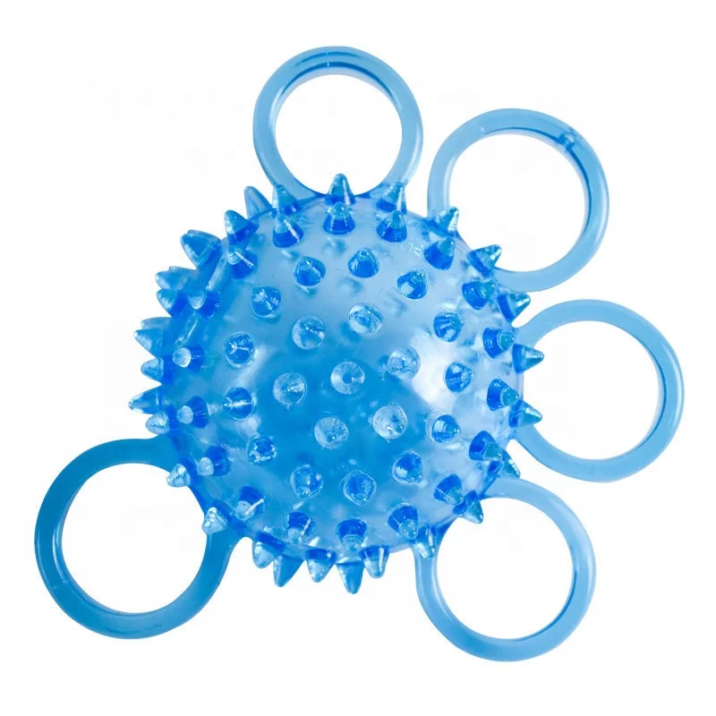 5 fingers Rehabilitation training ball finger exercise hand gripers massage ball Massage fitness equipment