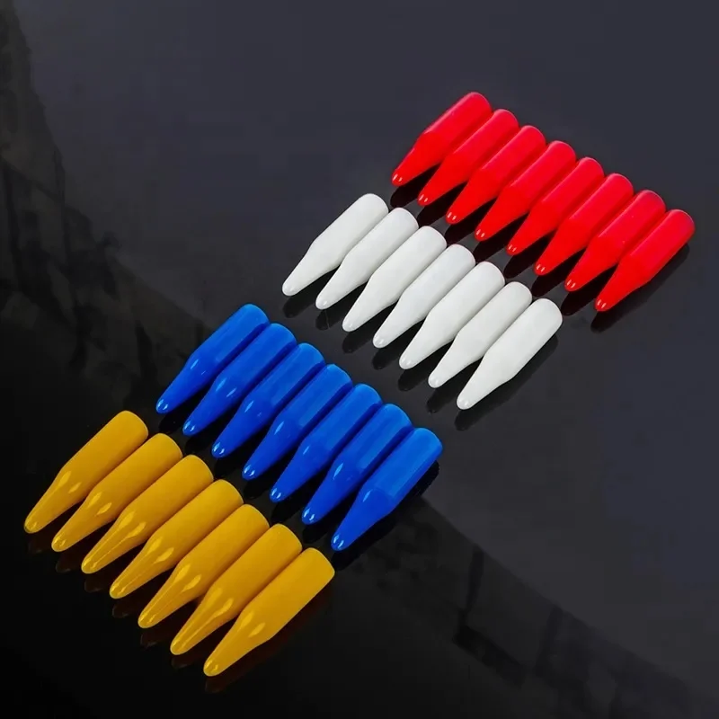 Dust-Proof End Cap Vinyl Cap Protective Cover Rubber Plug Soft PVC Thread Protection  for Screws and Bolts