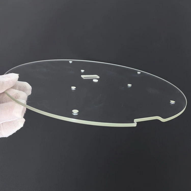 tempered borosilicate flat glass manufacturer alkali acid resistance boro float glass heat resistant plate