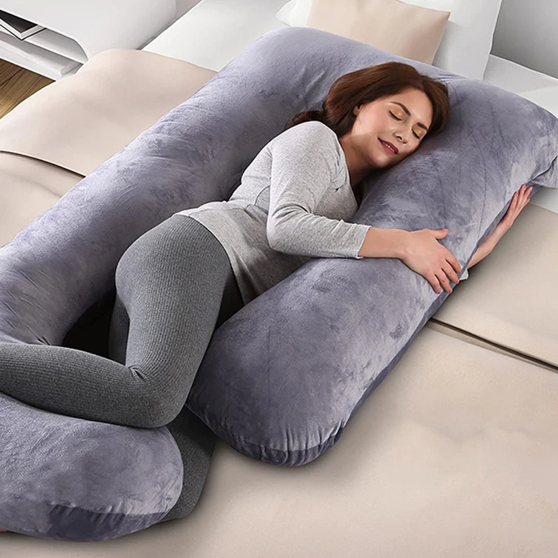 Good Price Pregnant Women Pillow Body U-shaped Comfortable Sleeping Pillow For Home