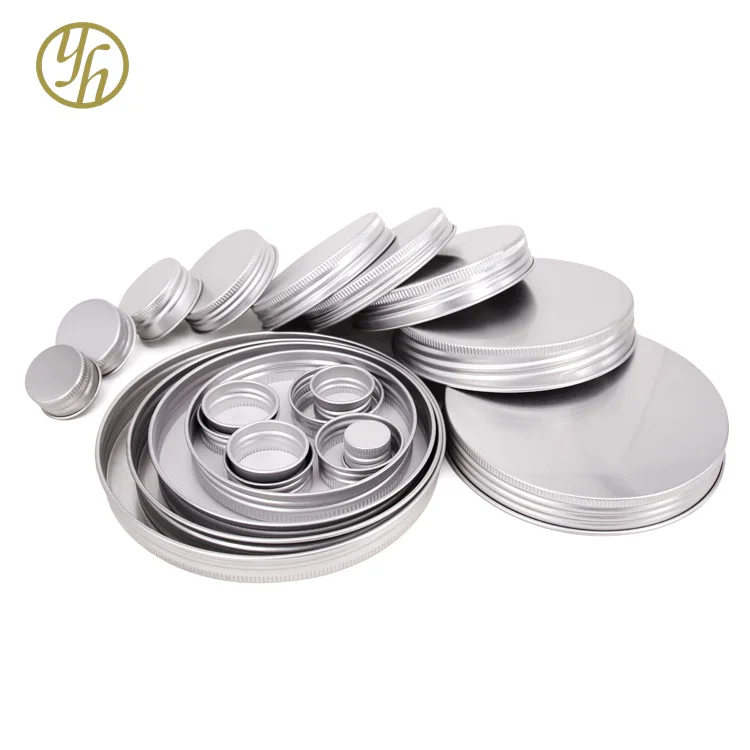 Металлическая банка, крышки для свечей, печатная металлическая алюминиевая крышка для бутылки с водой