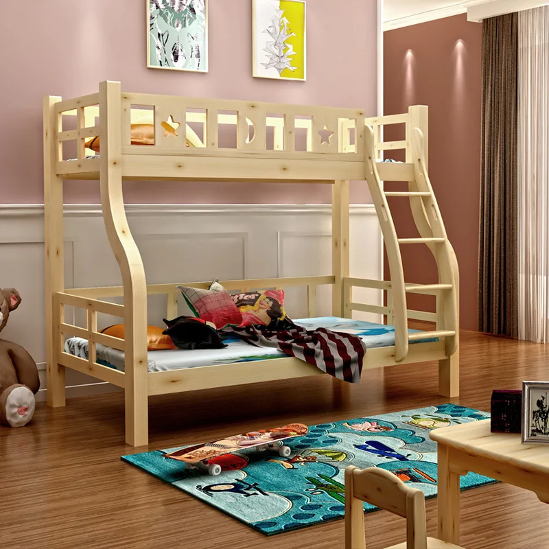 Fatong Children Furniture Wood and MDF Bunk Bed Furniture Wood Kids Beds bedroom sets for bedroom furniture