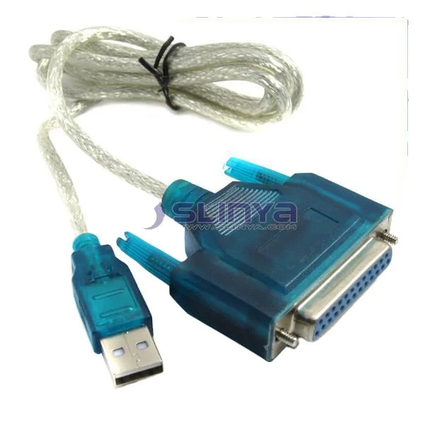 USB to Printer DB25 25Pin Parallel Cable Port Connecting Adapter IEEE